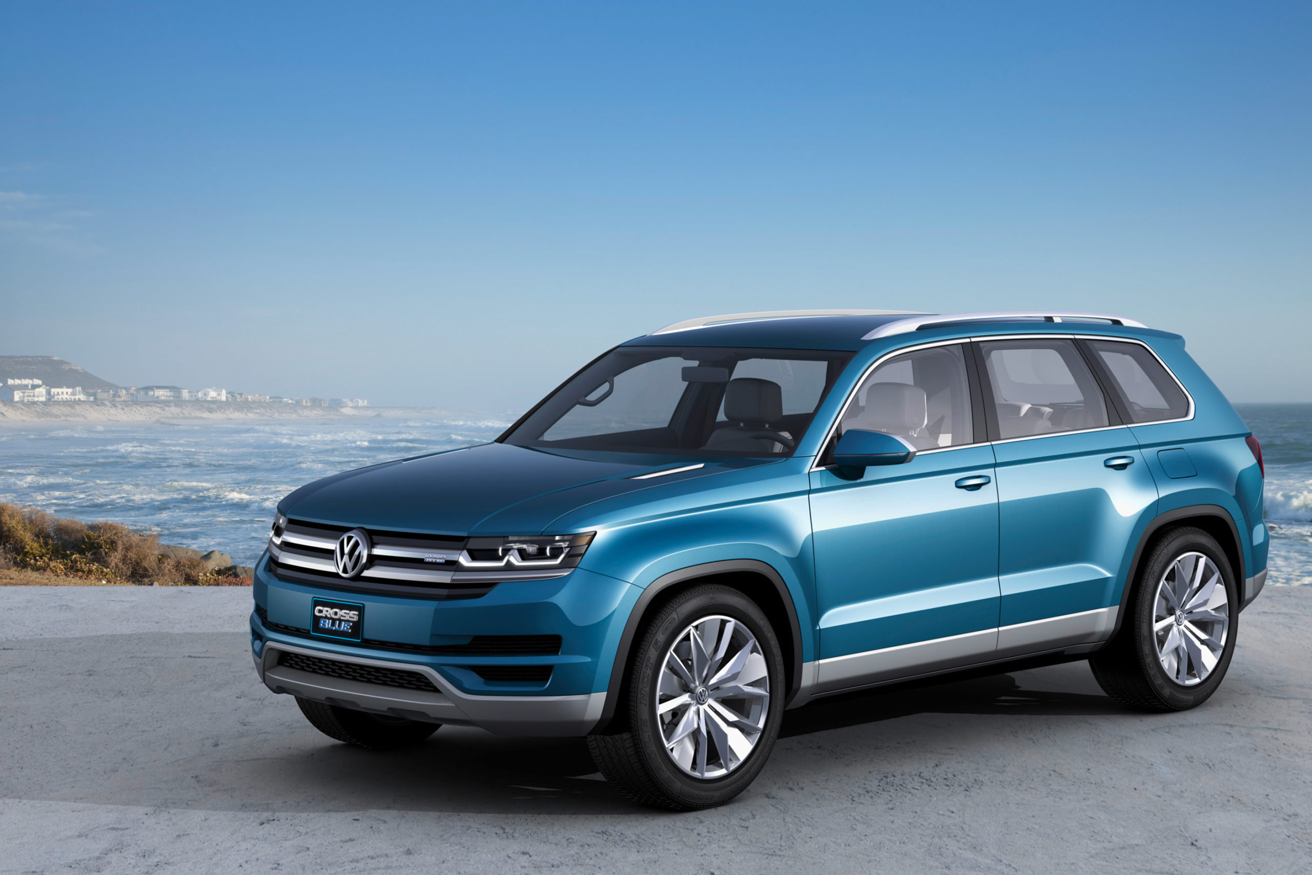 vw cross blue
