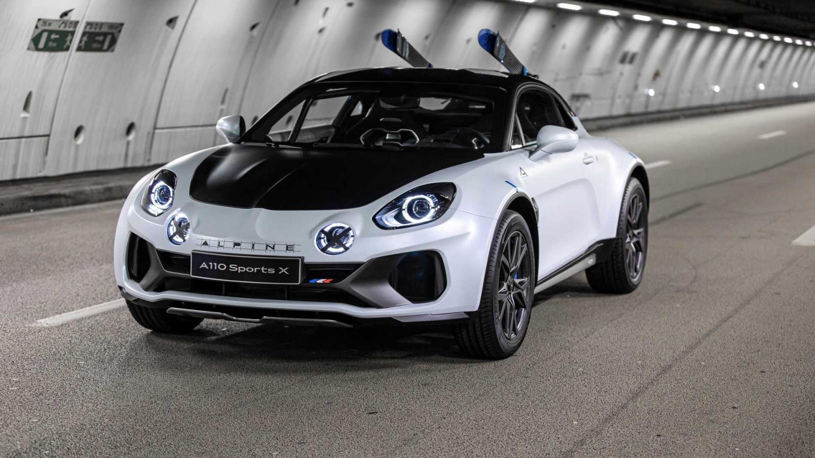 A110 SportsX concept: Alpine's 'Cayman crossover'