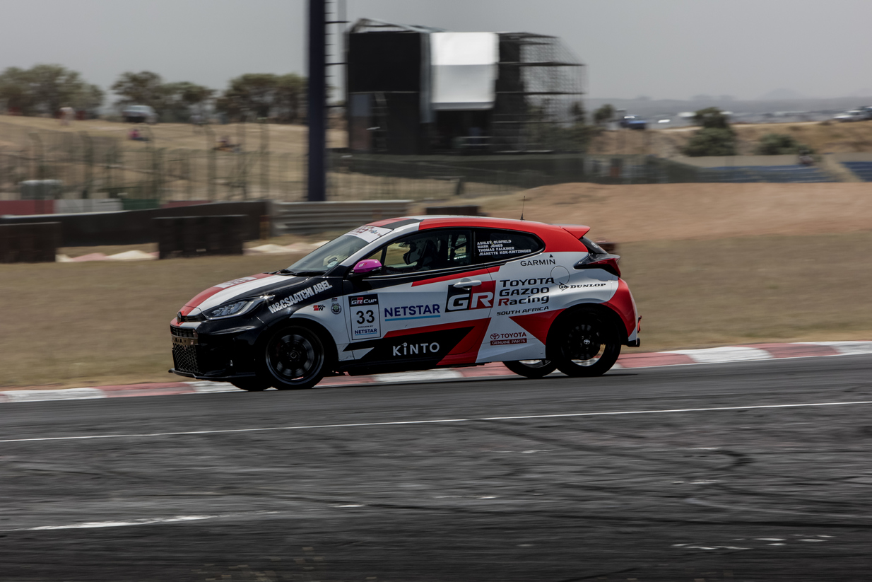 GR Yaris in the heat