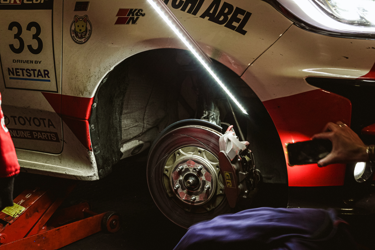 brake change GR Yaris