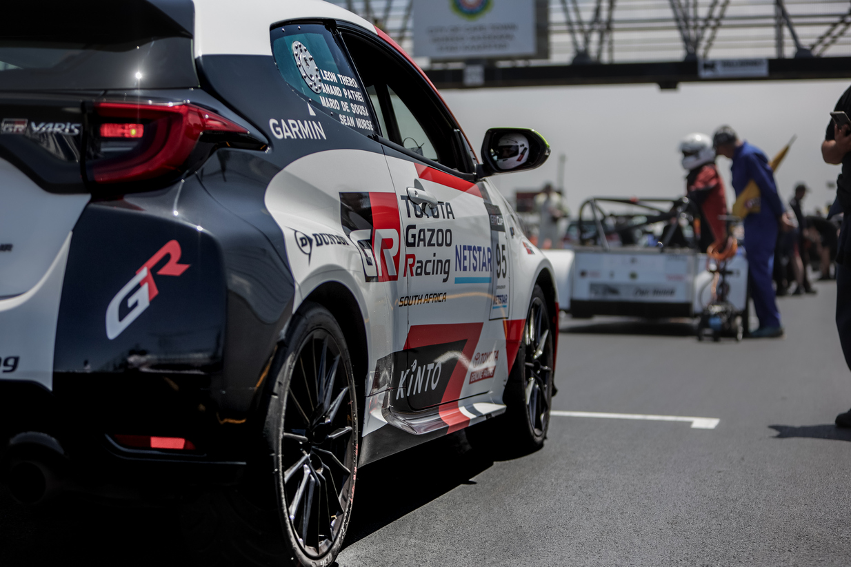 Starting 31st in the GR Yaris