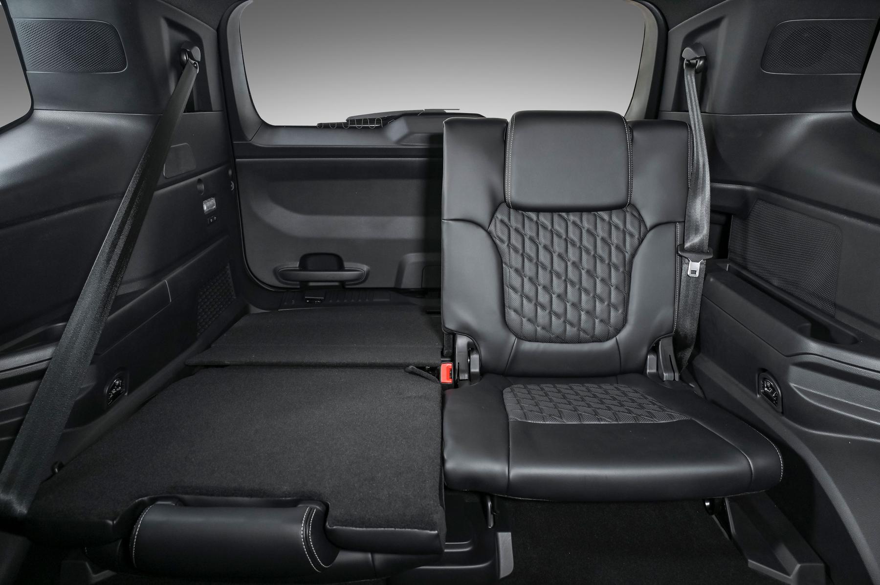 2023 Ford Everest rear seats