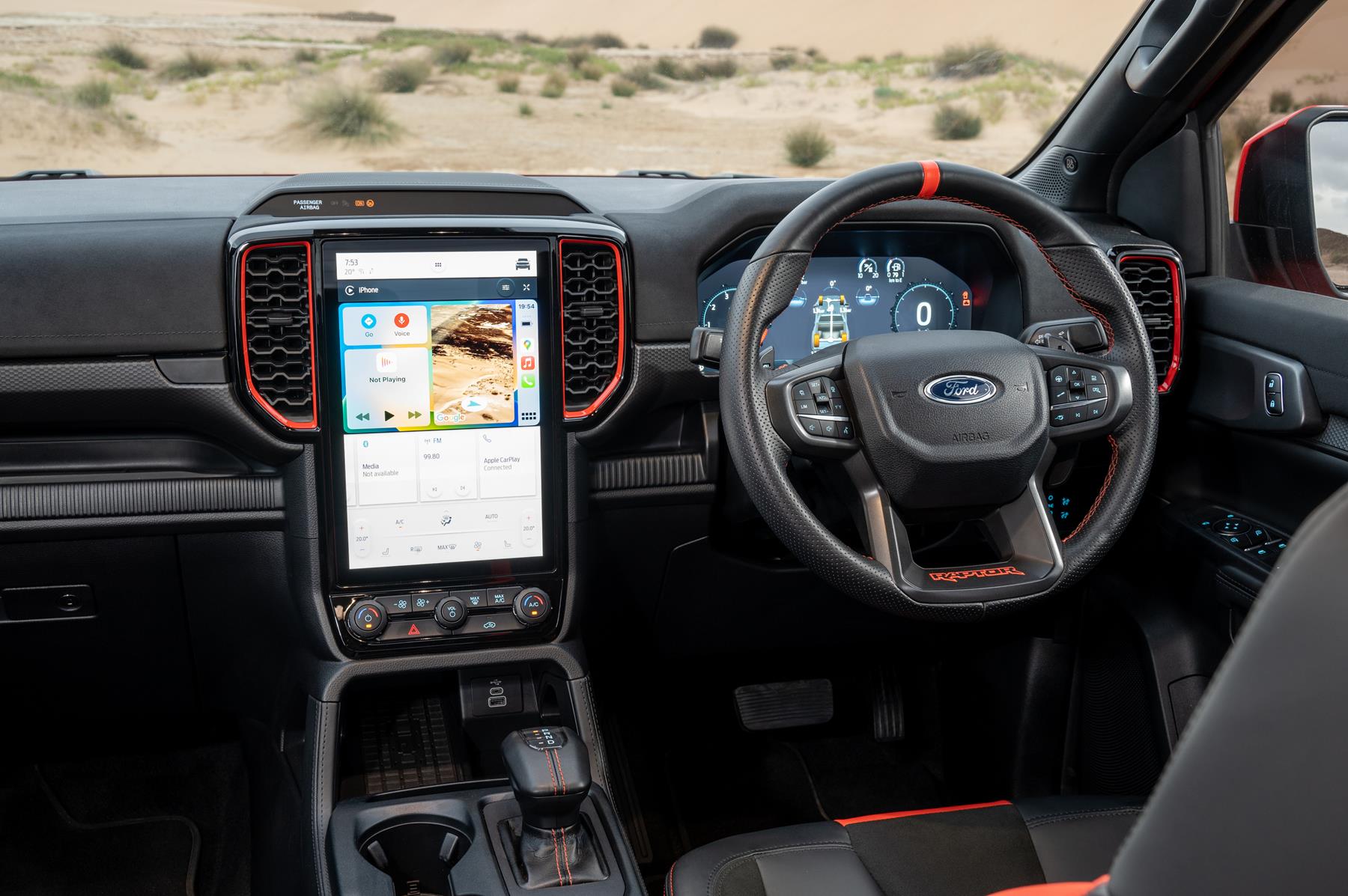 Ford Ranger Raptor Interior