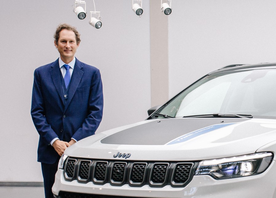 John Elkann is the chairman of the Stellantis group.