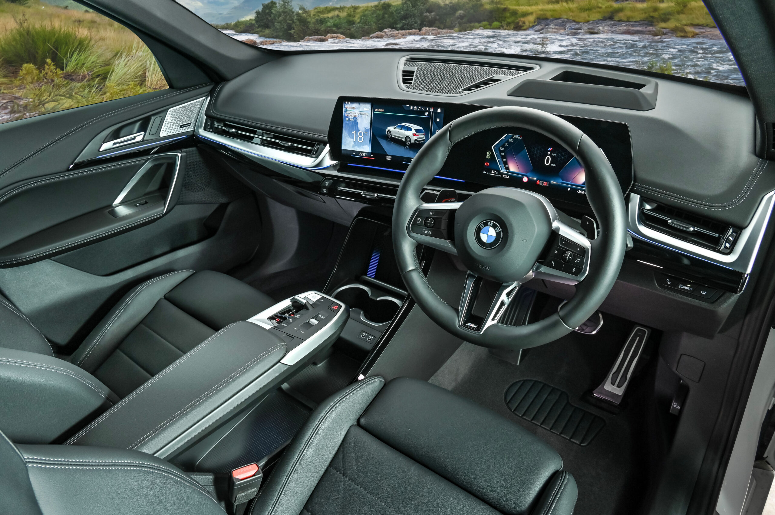 Fascia of the new BMW X1 (2023).