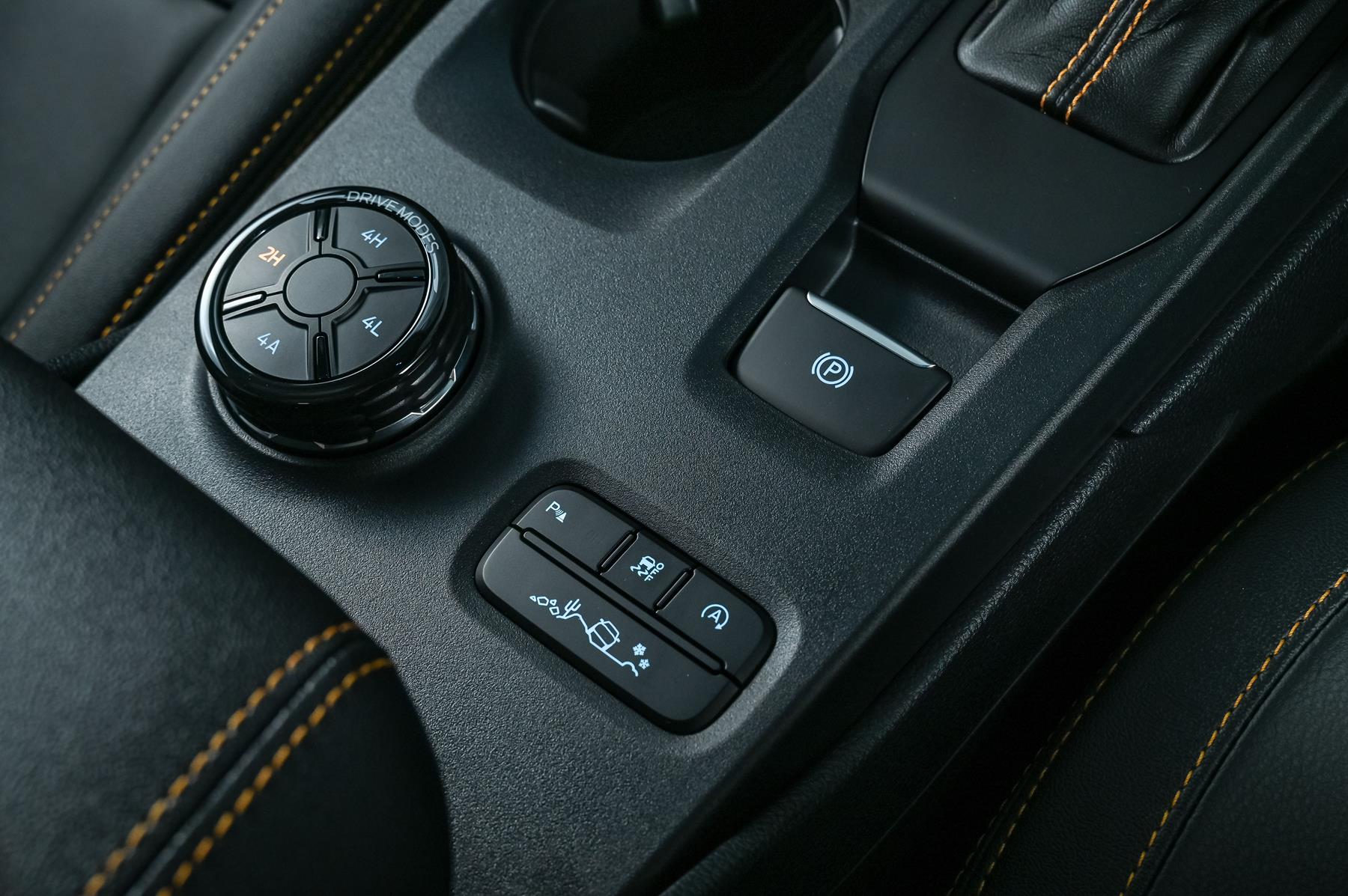 Everest Wildtrak drive modes