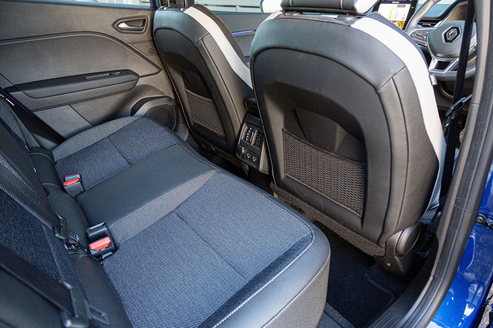 Sliding rear seats
