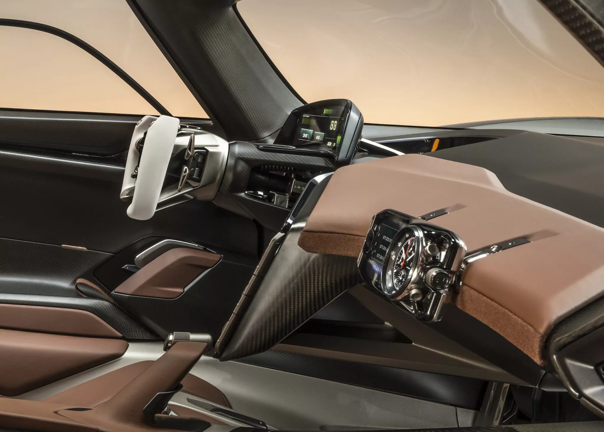 Porsche Mission X cabin