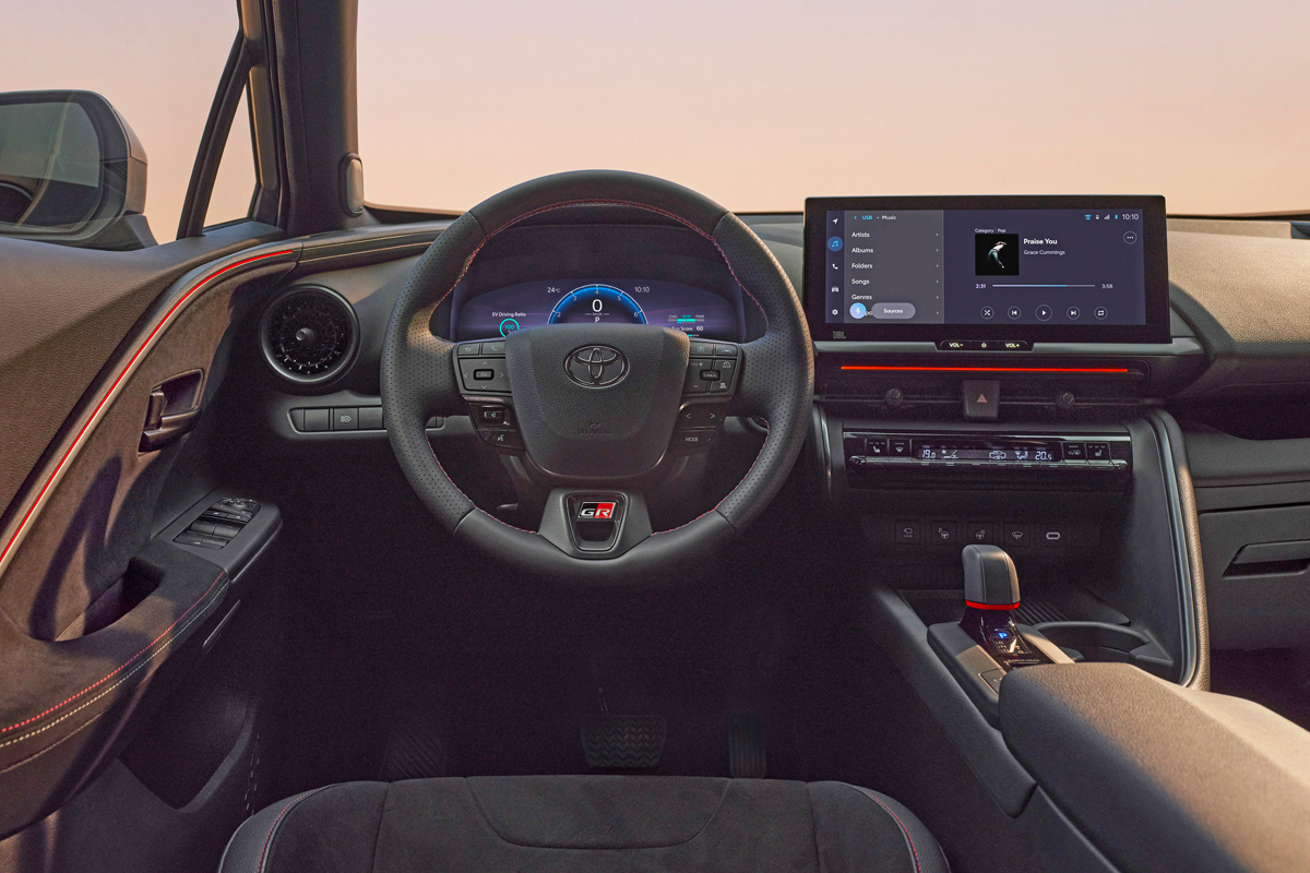 New Toyota C-HR interior