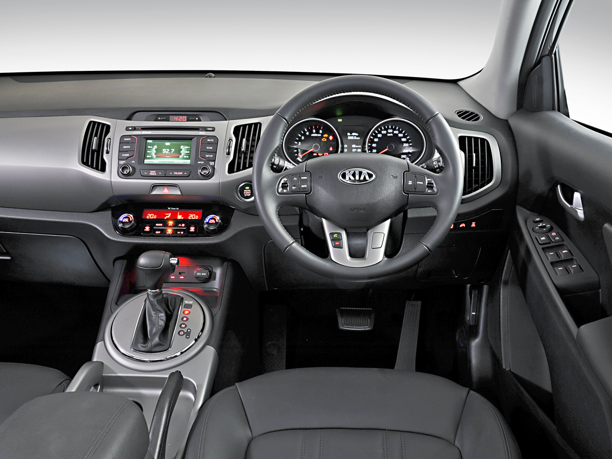 Kia Sportage facelift cabin