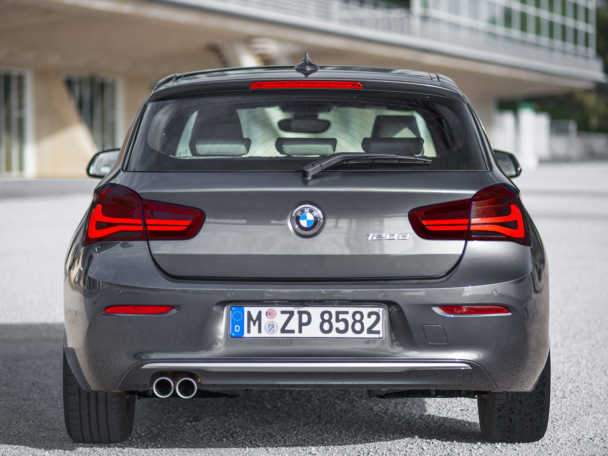 F20 BMW 1 Series rear
