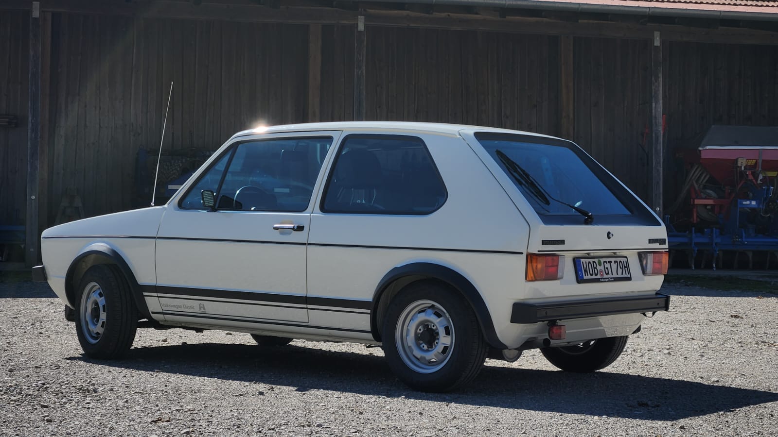 Original Golf GTI rear