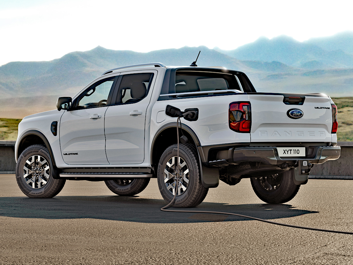Ford Ranger with PHEV powertrain