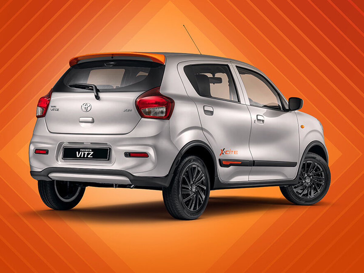 Toyota Vitz X-Cite rear