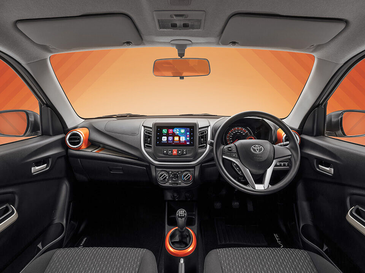 Toyota Vitz X-Cite cabin