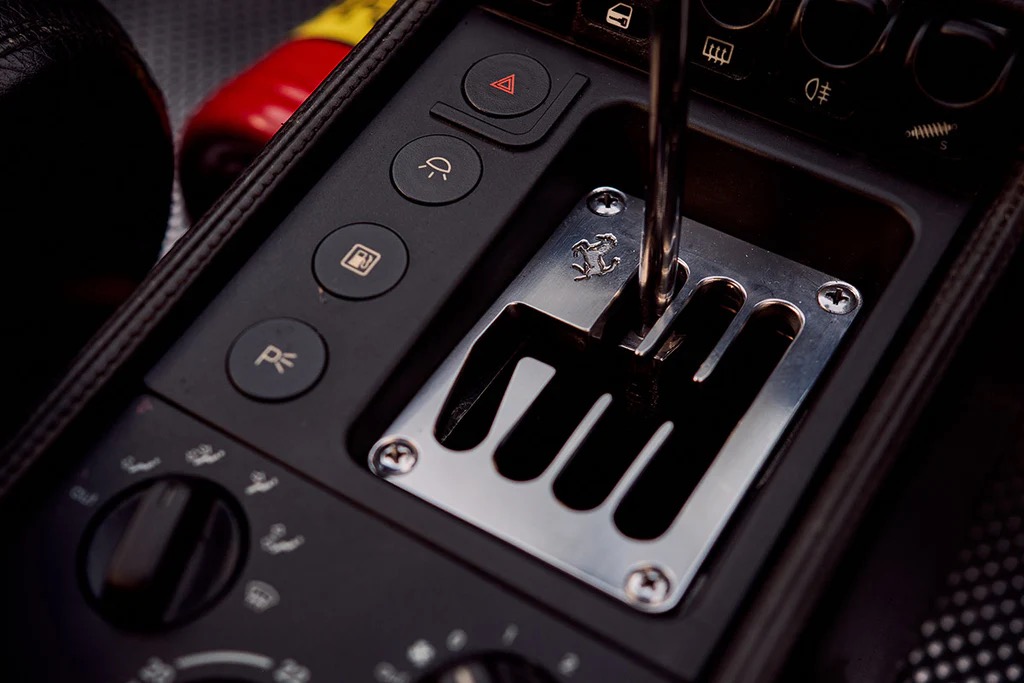 Ferrari F355 Special shift gate.