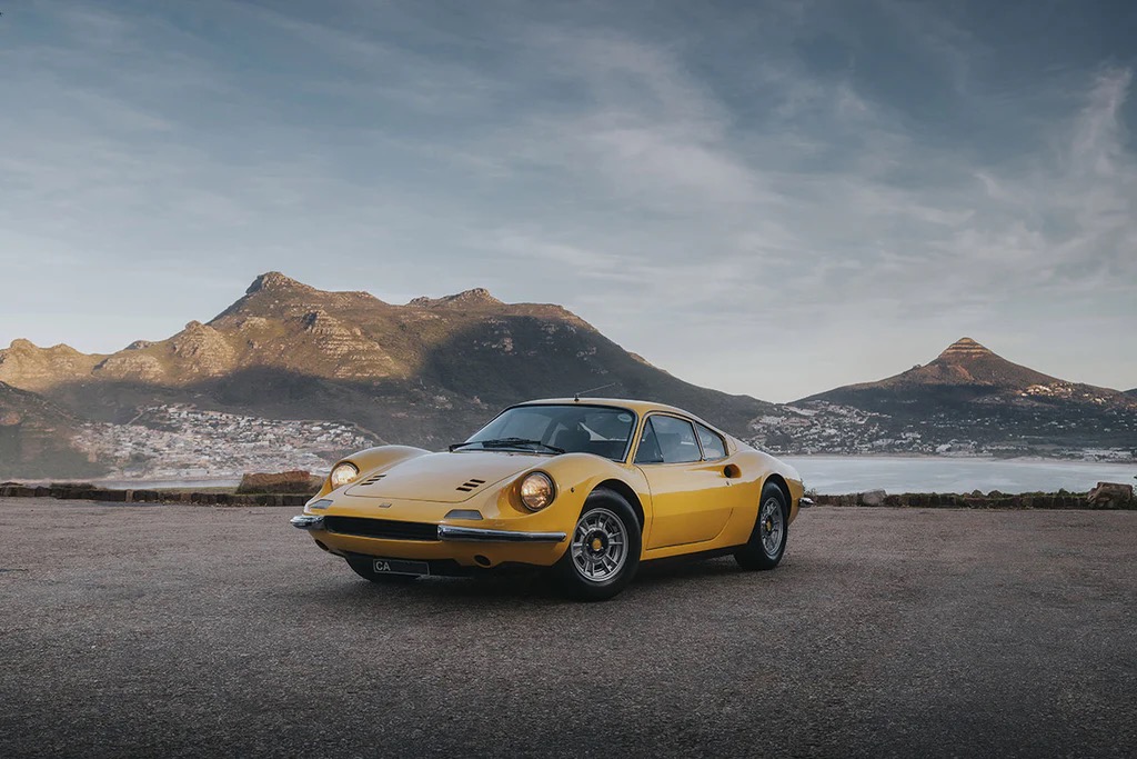 Dino 246 GT front three-quarter view