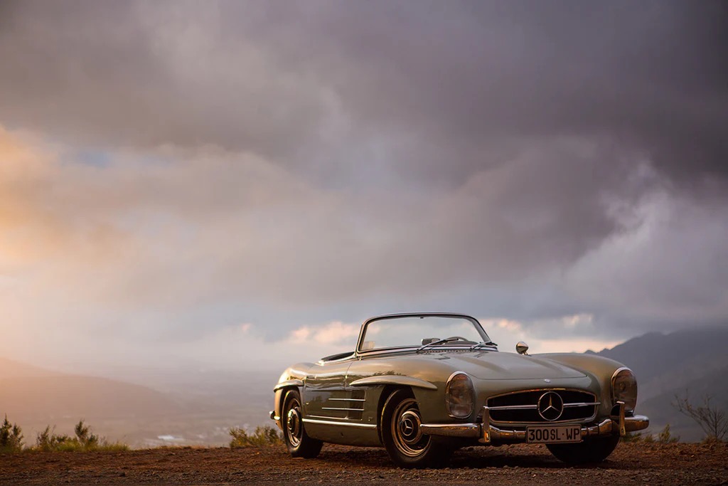 Mercedes-Benz 300SL Roadster frontal view