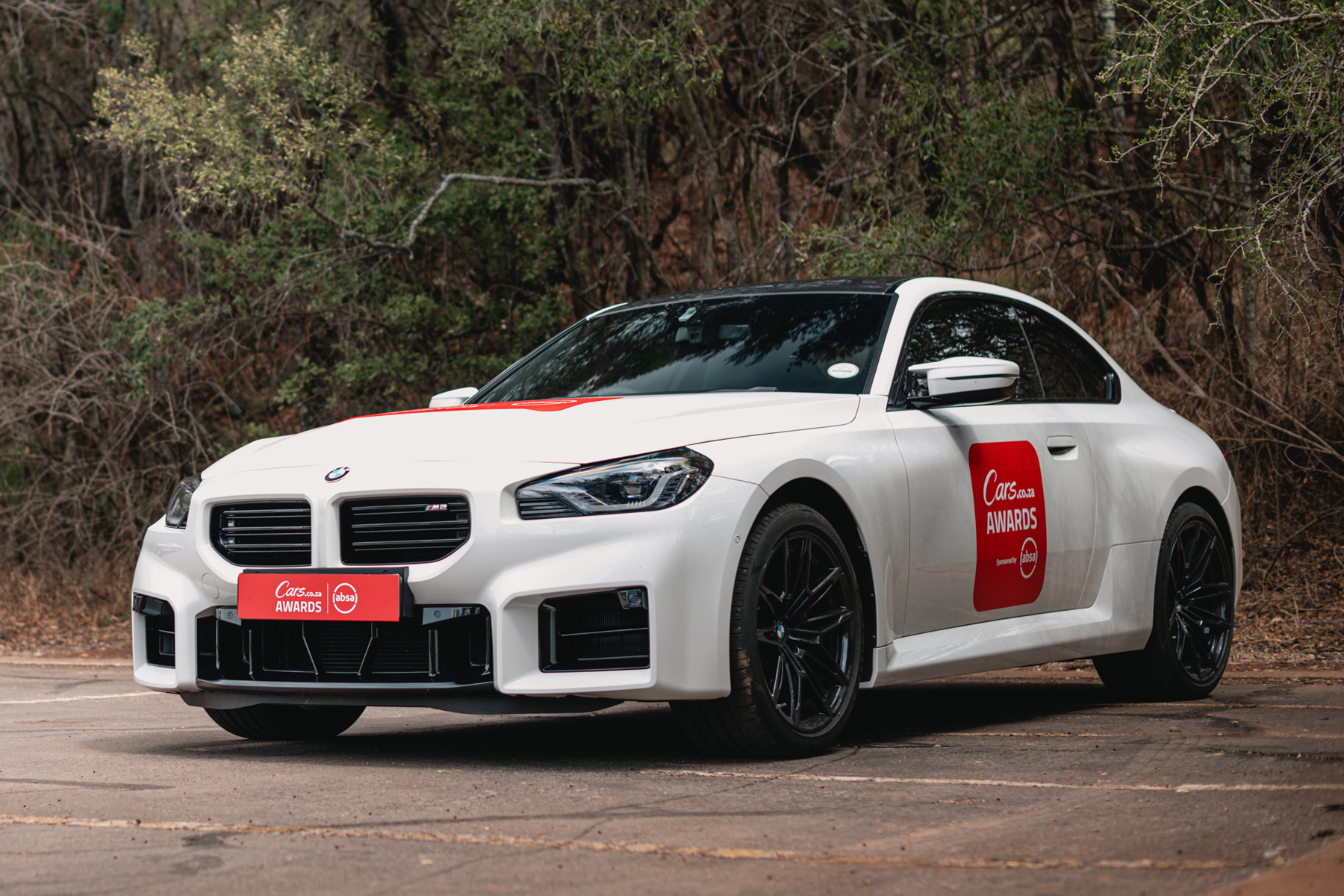 2025 CarsAwards Performance Car finalist BMW M2 front three-quarter view