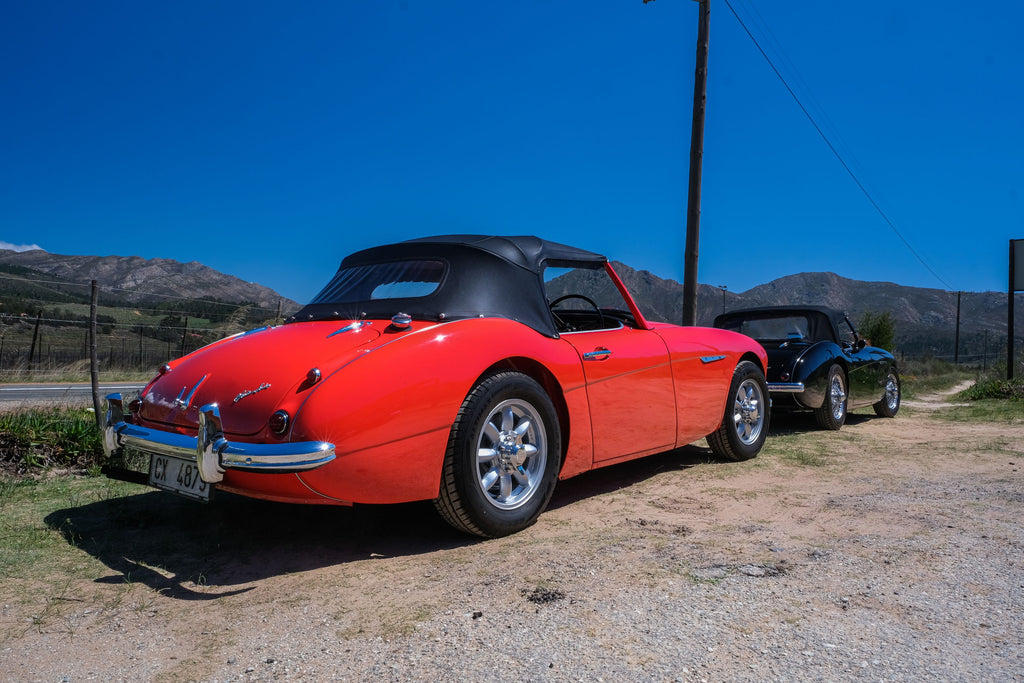 Austin-Healey rear three-quarter