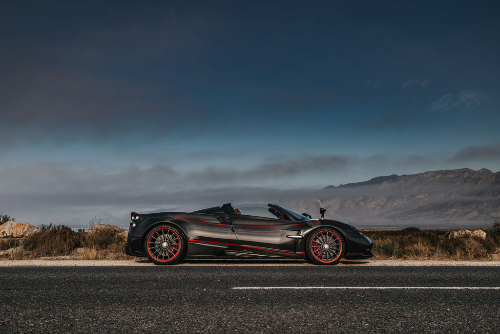 Pagani Huayra Roadster profile view