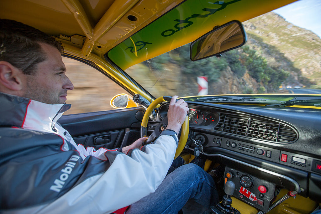 Wilhelm Lutjeharms drives a Porsche 968 Turbo RS