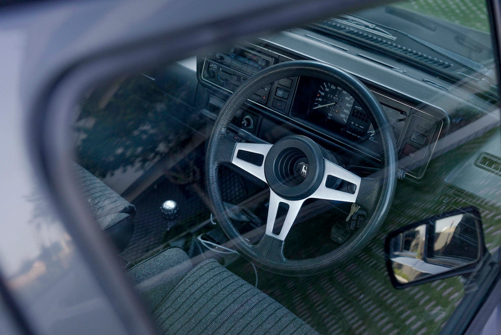 Volkswagen Golf 1 GTI driver's view
