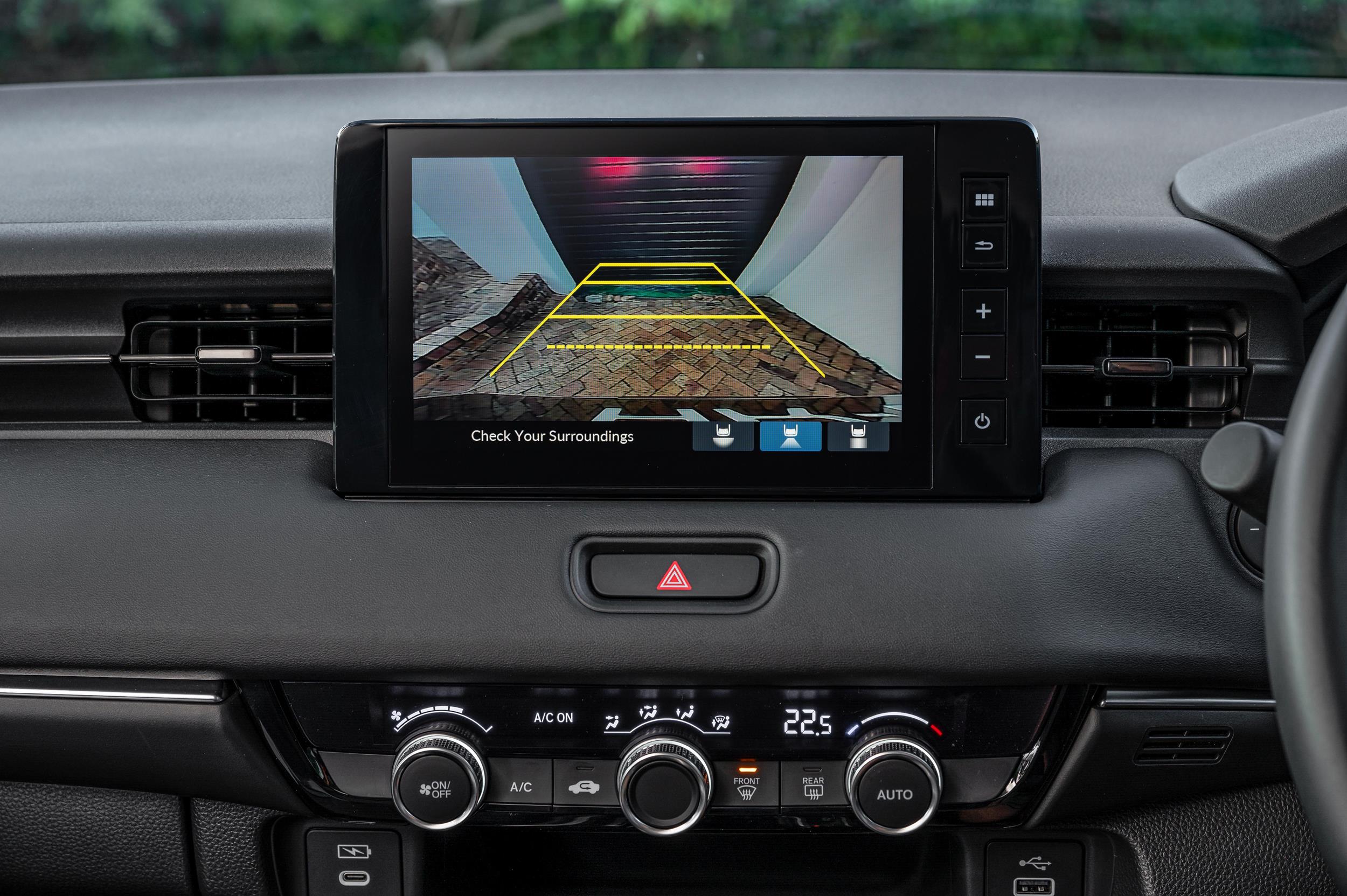 Honda HR-V Facelift parking camera