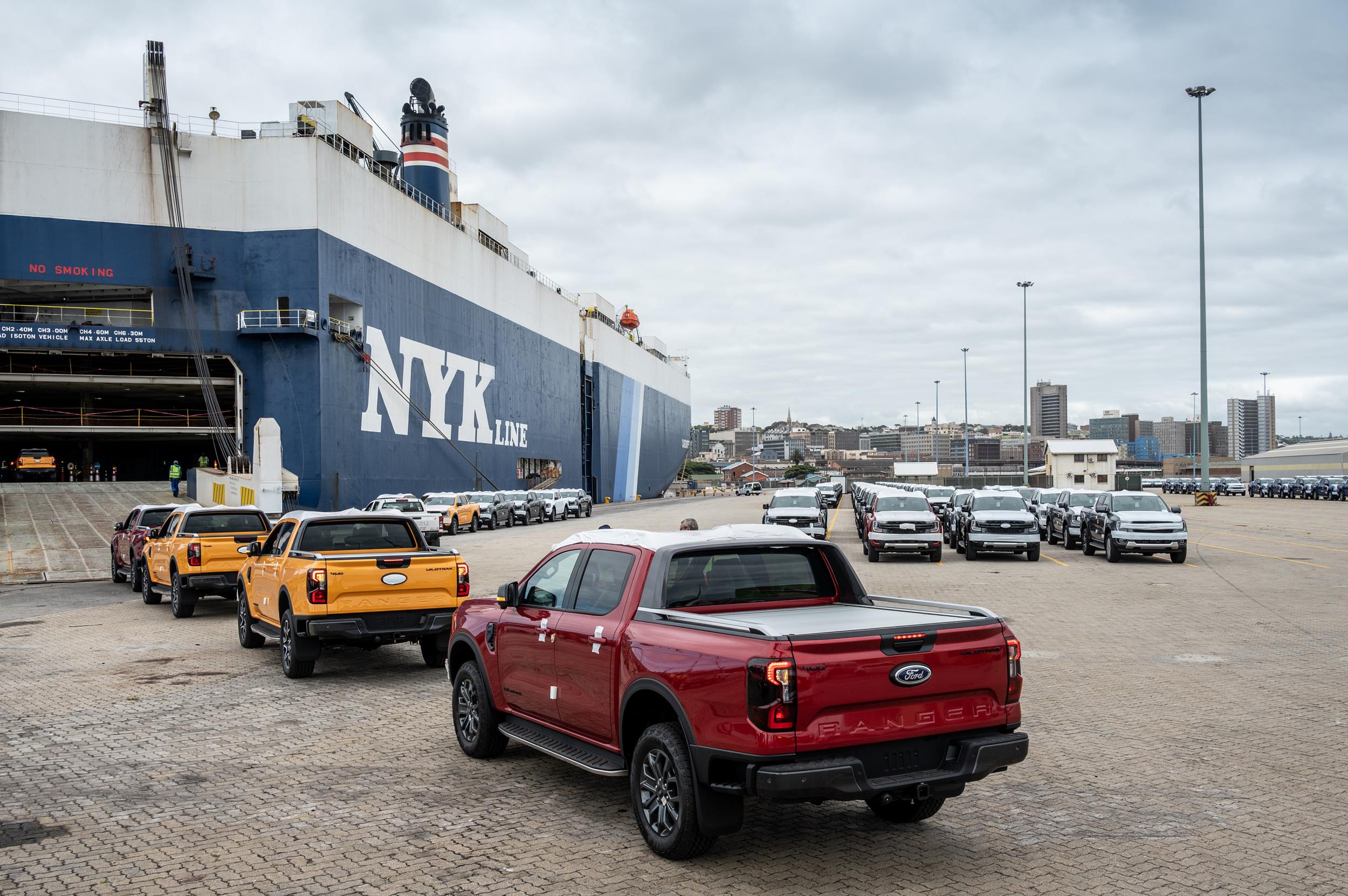 New car taxes export