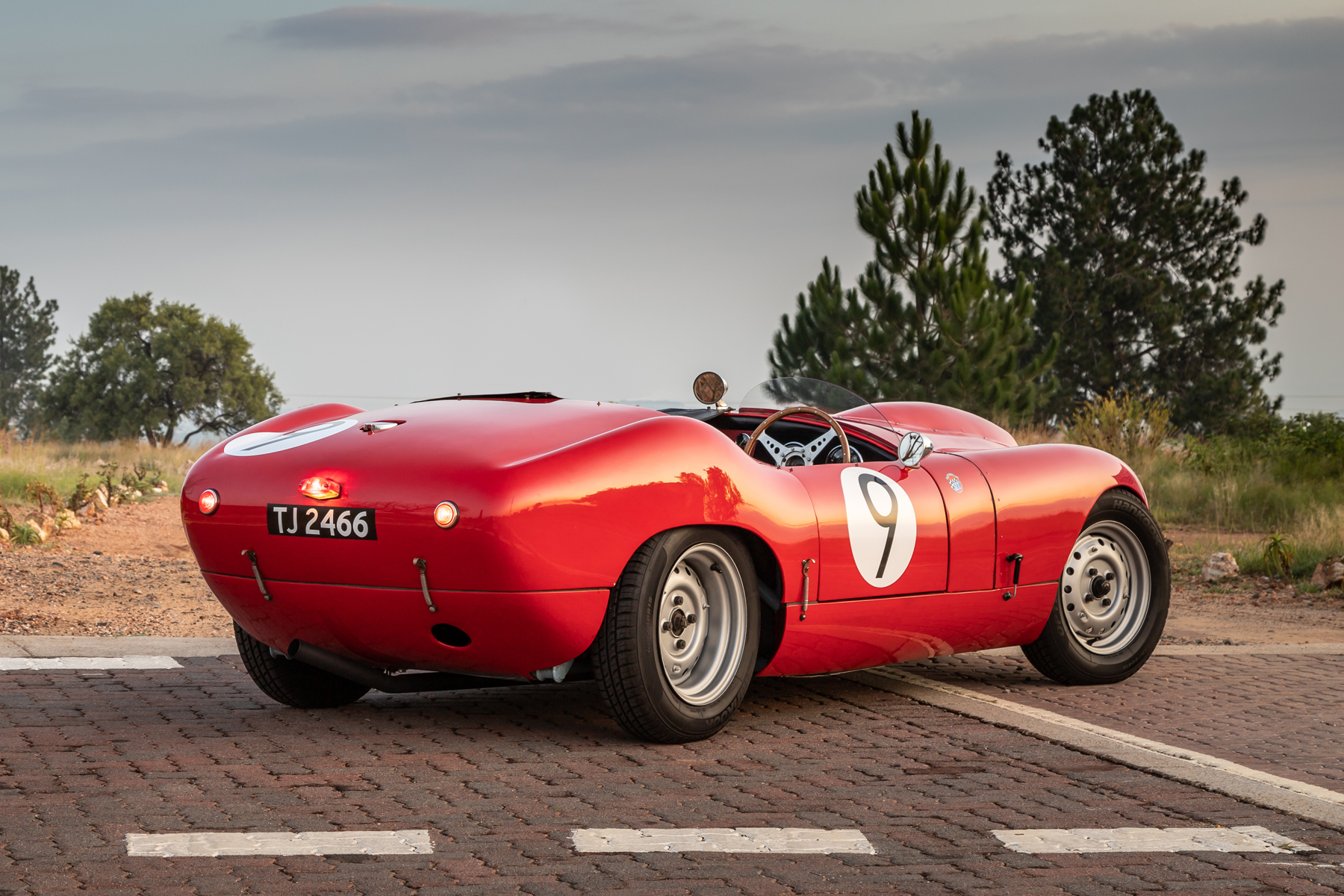 Protea Triumph rear three-quarter view