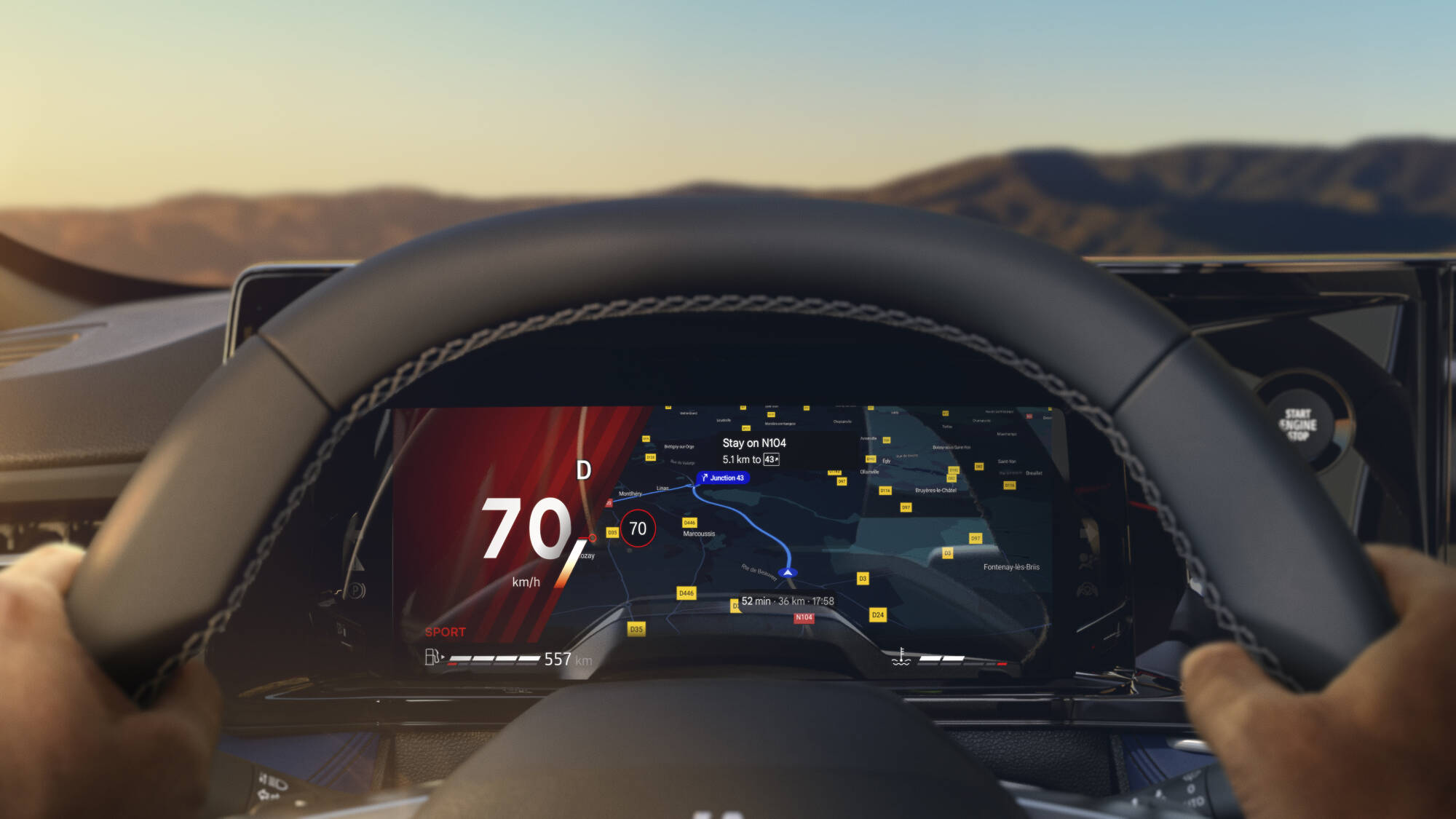 Renault Boreal dashboard