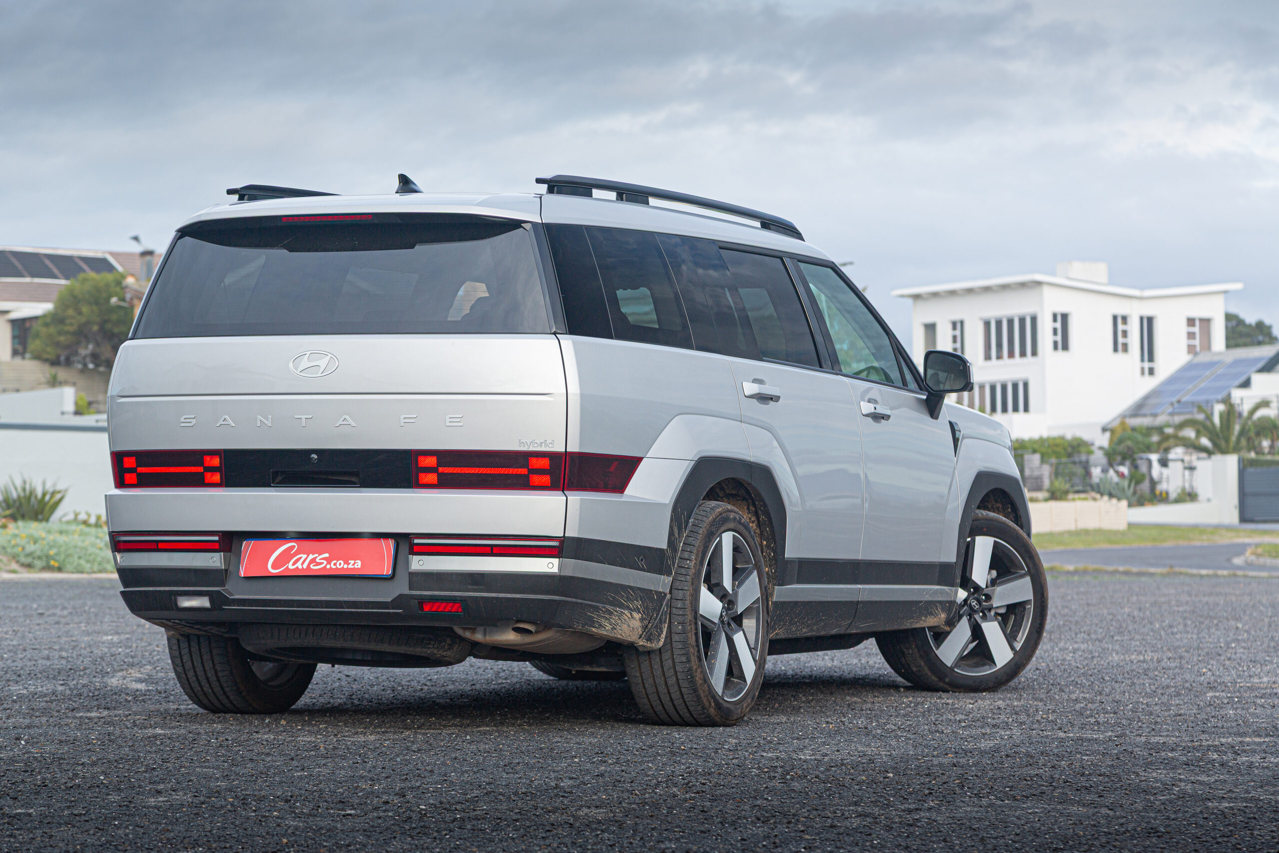 Hyundai Santa Fe Hybrid rear