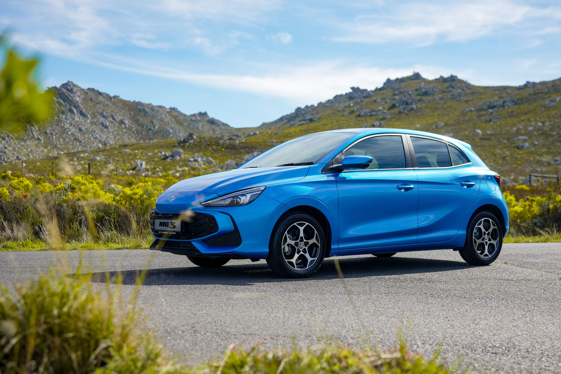MG3 launch review: Front three-quarter view