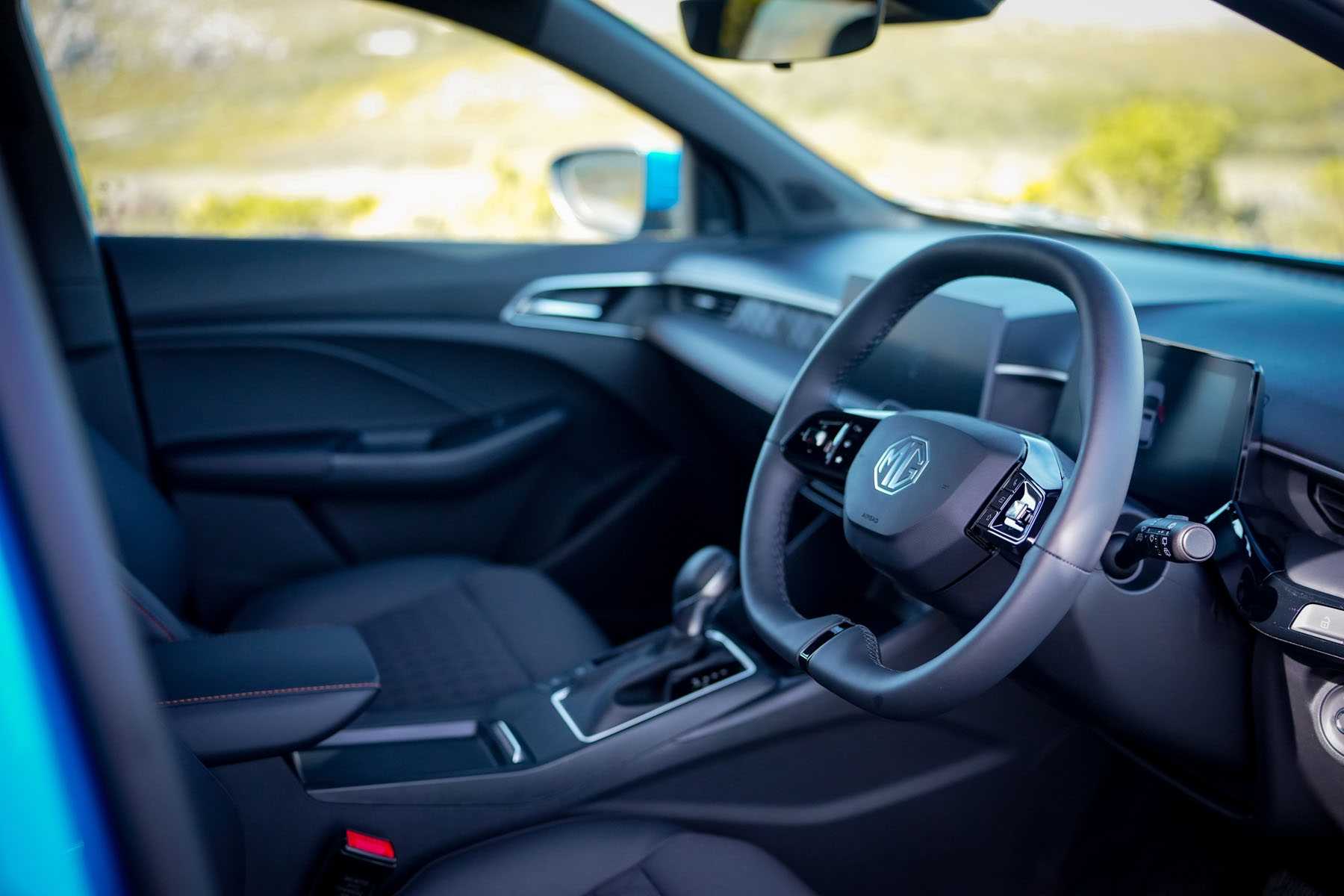 MG3 launch review: Front of cabin