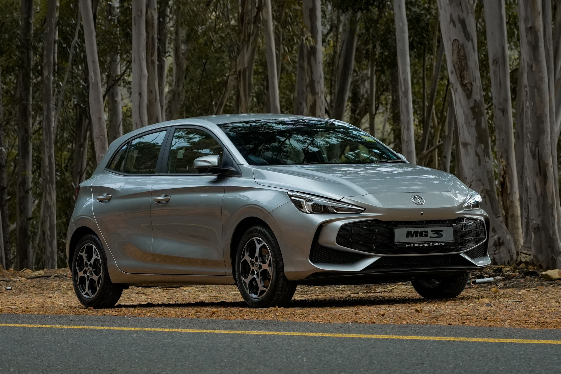 MG3 launch review: Front three-quarter view