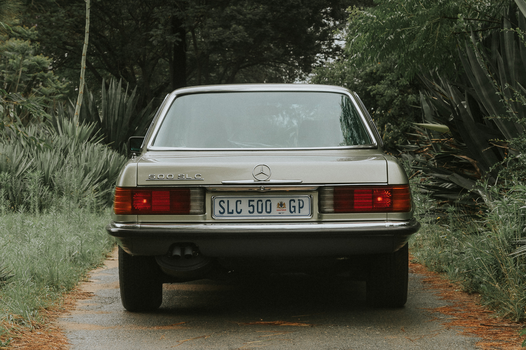 Mercedes-Benz 500SLC rear view