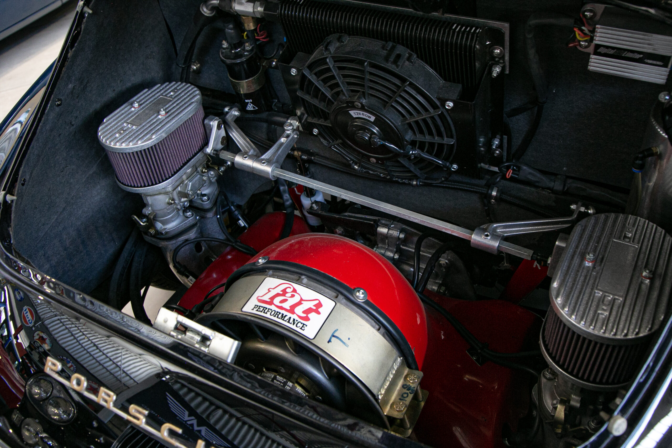 Porsche 356 Outlaw engine bay