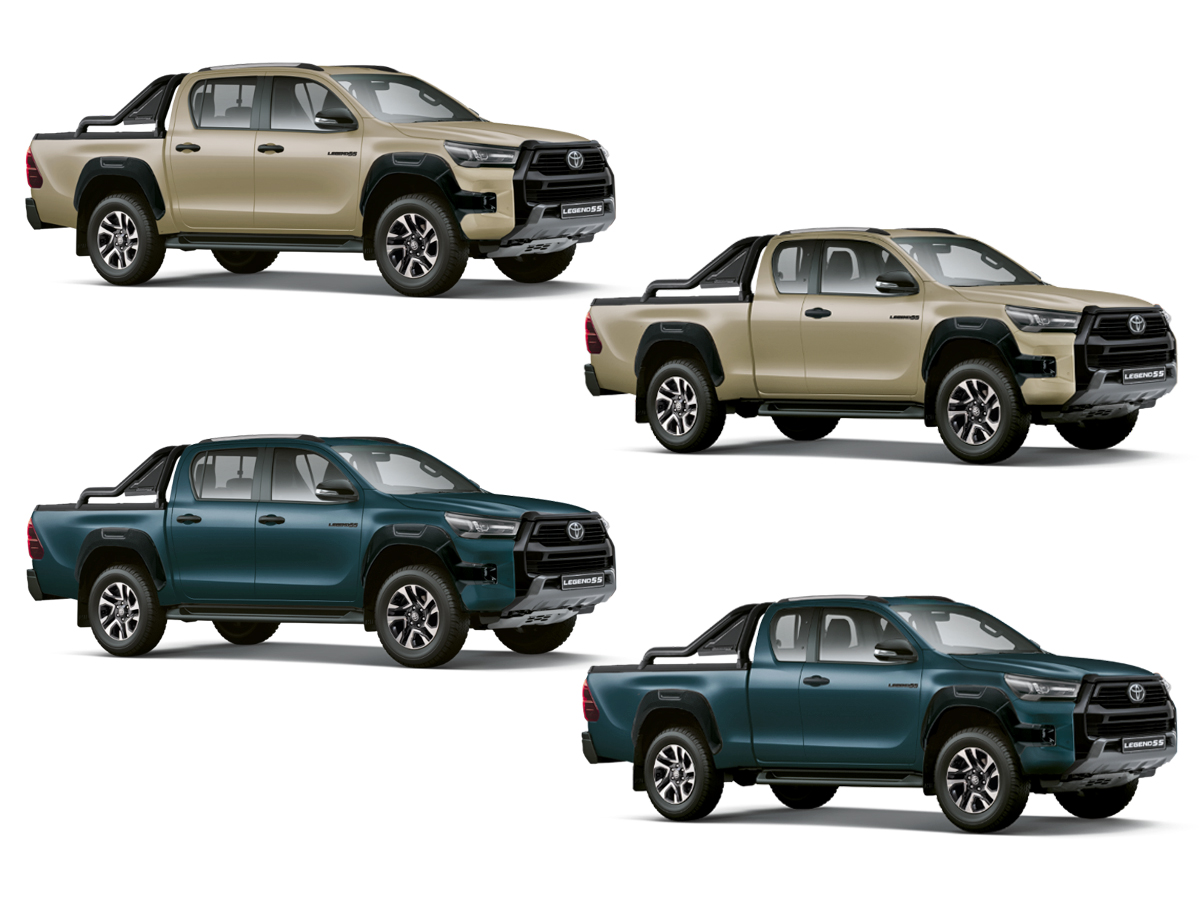 Toyota Hilux Legend 55 colours