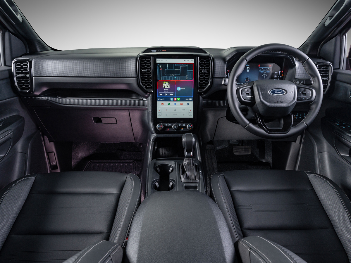Ford Ranger Tremor interior