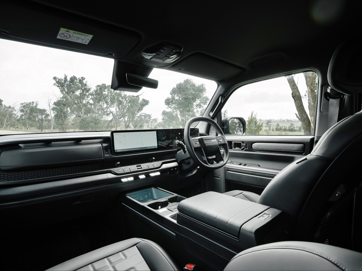 Kia Tasman bakkie cabin