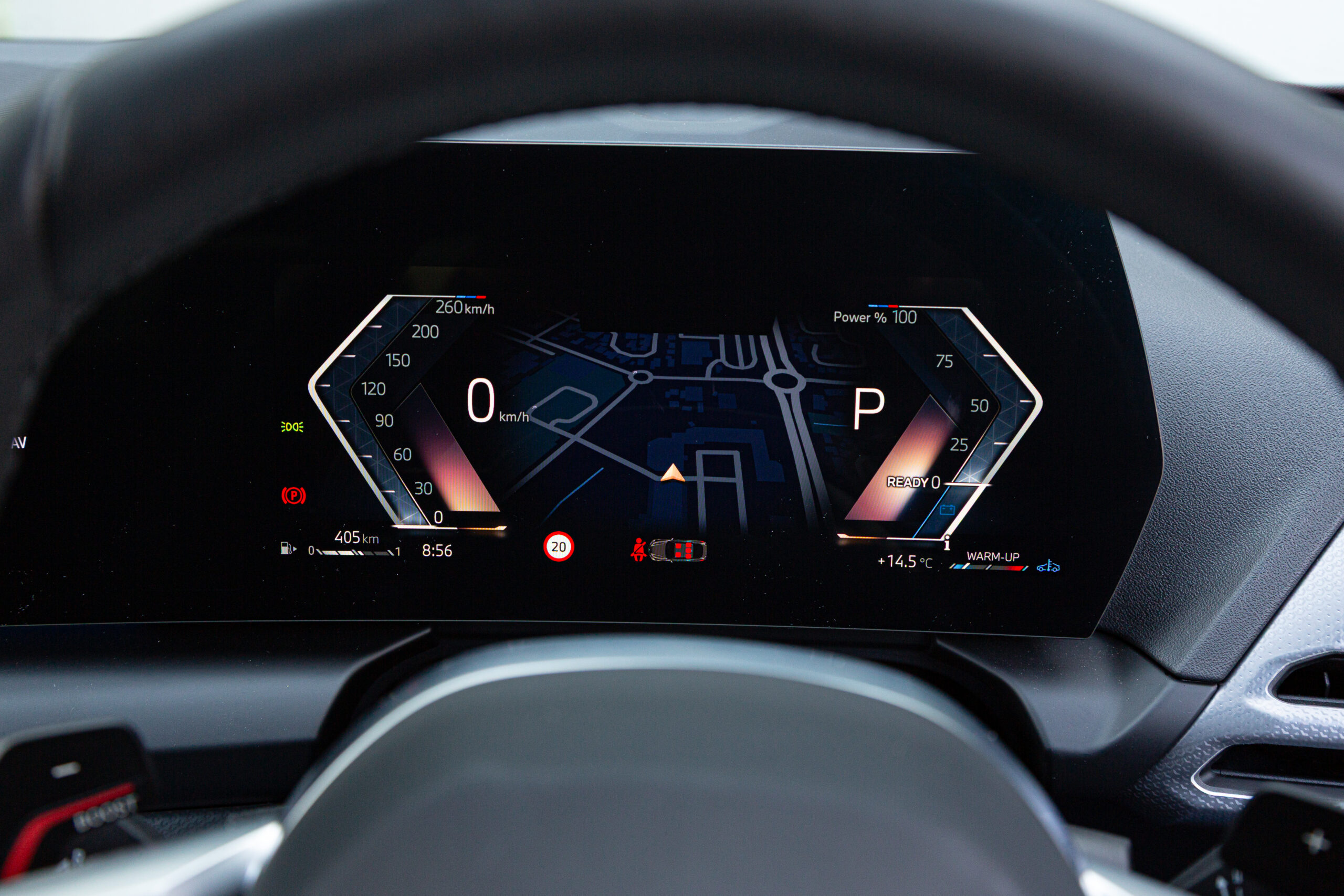 BMW 218 Gran Coupe instrument cluster