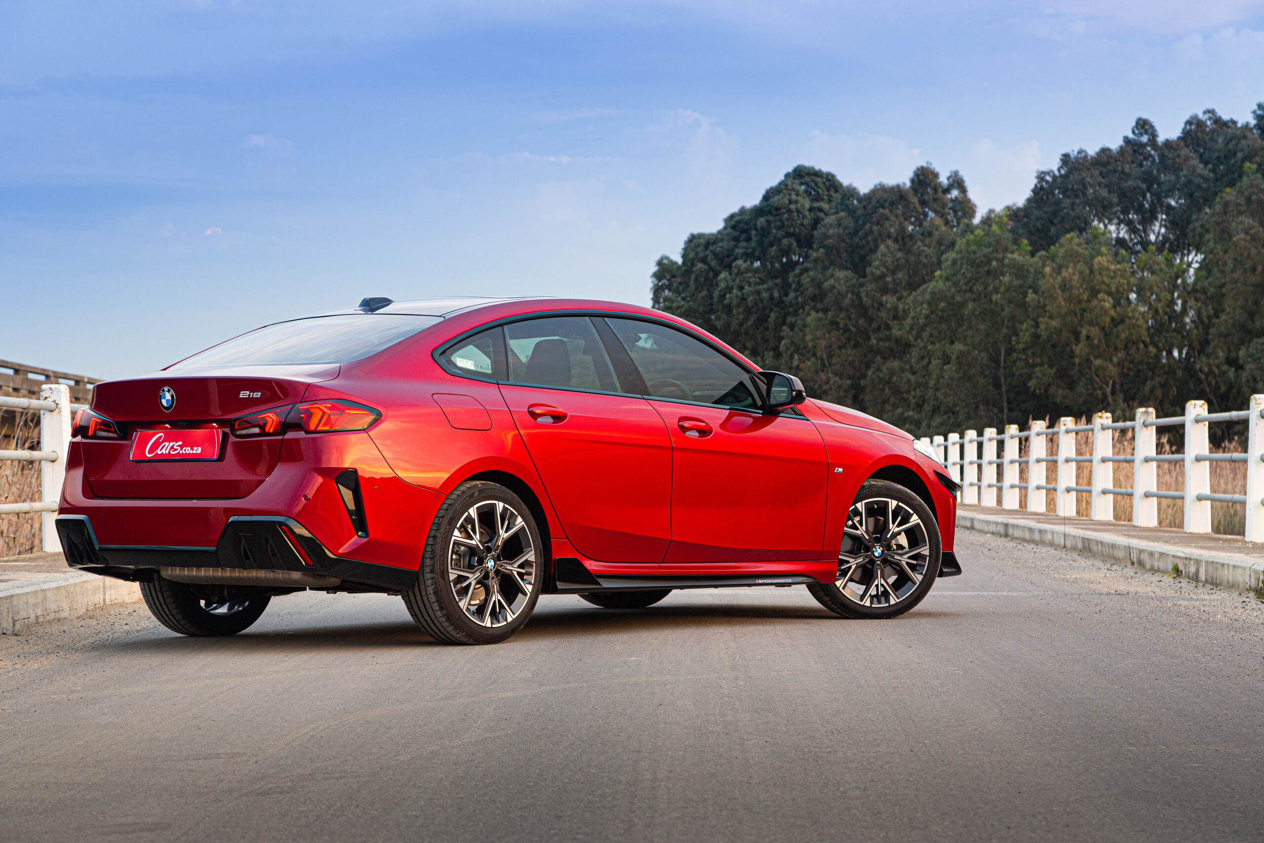 BMW 218 Gran Coupe rear styling