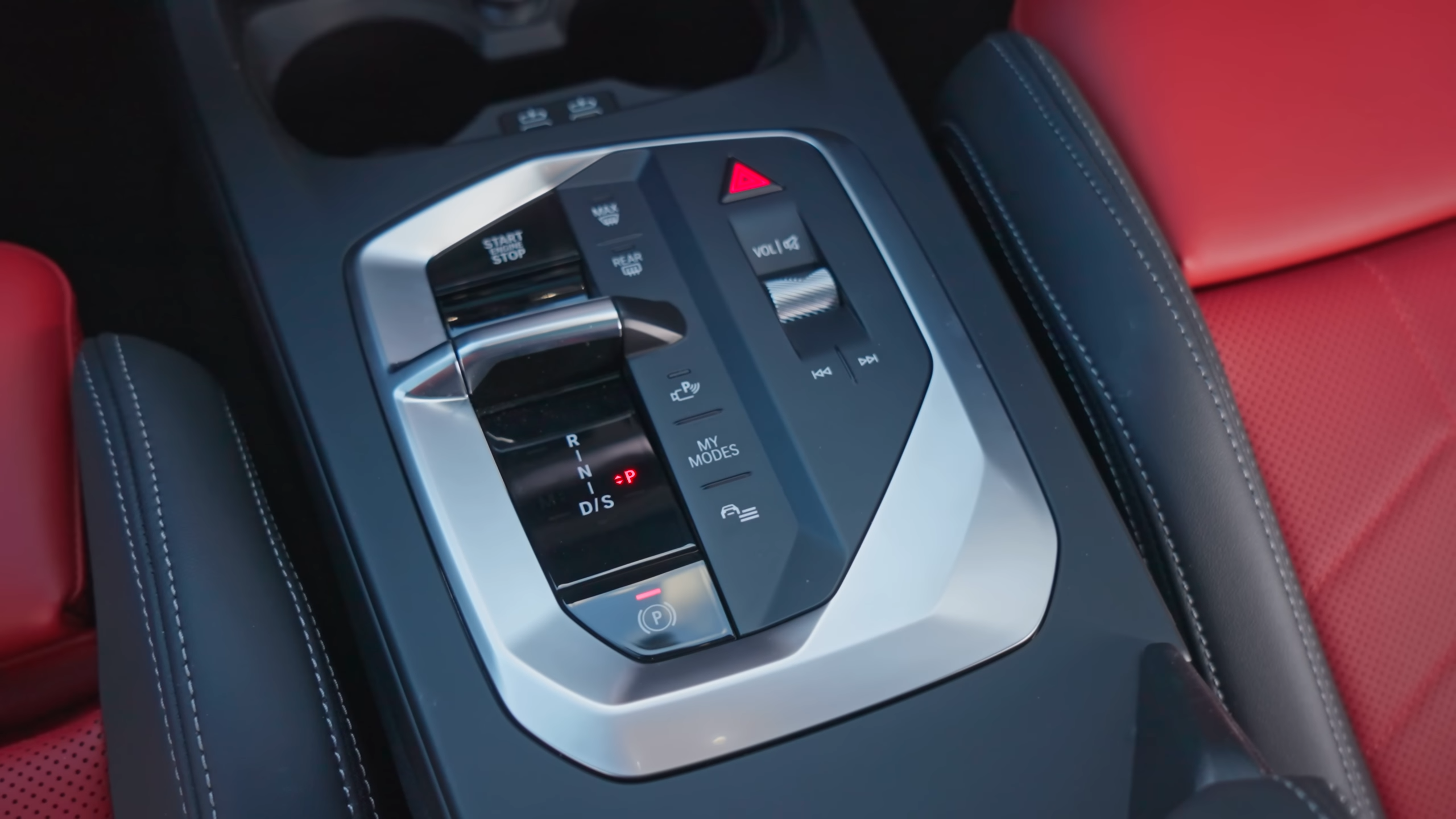 BMW M135 xDrive centre console