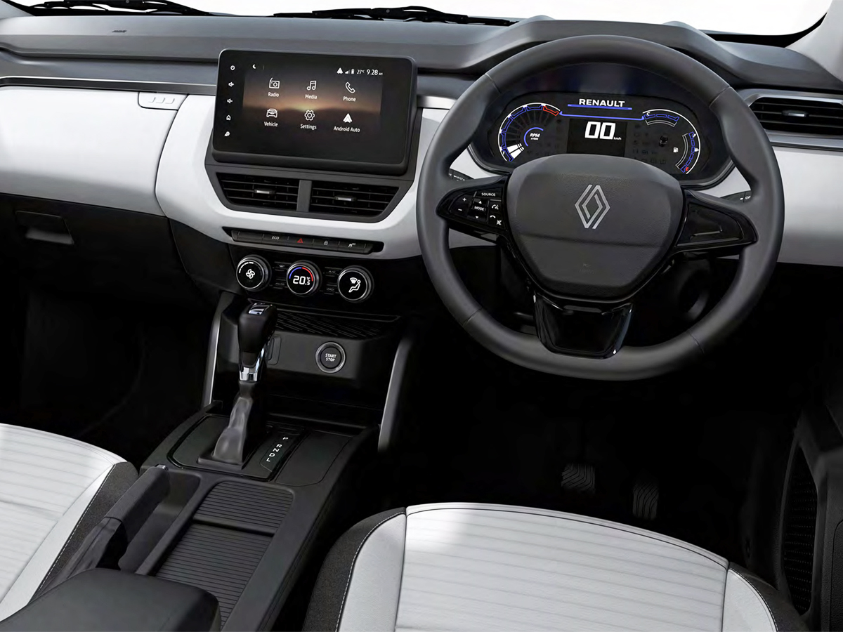 Renault Kiger facelift interior