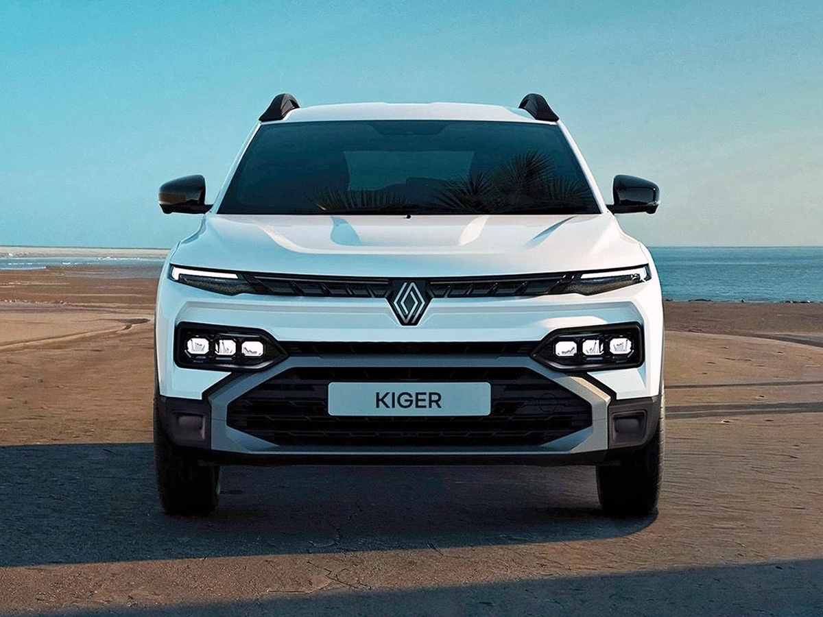 Renault Kiger white front