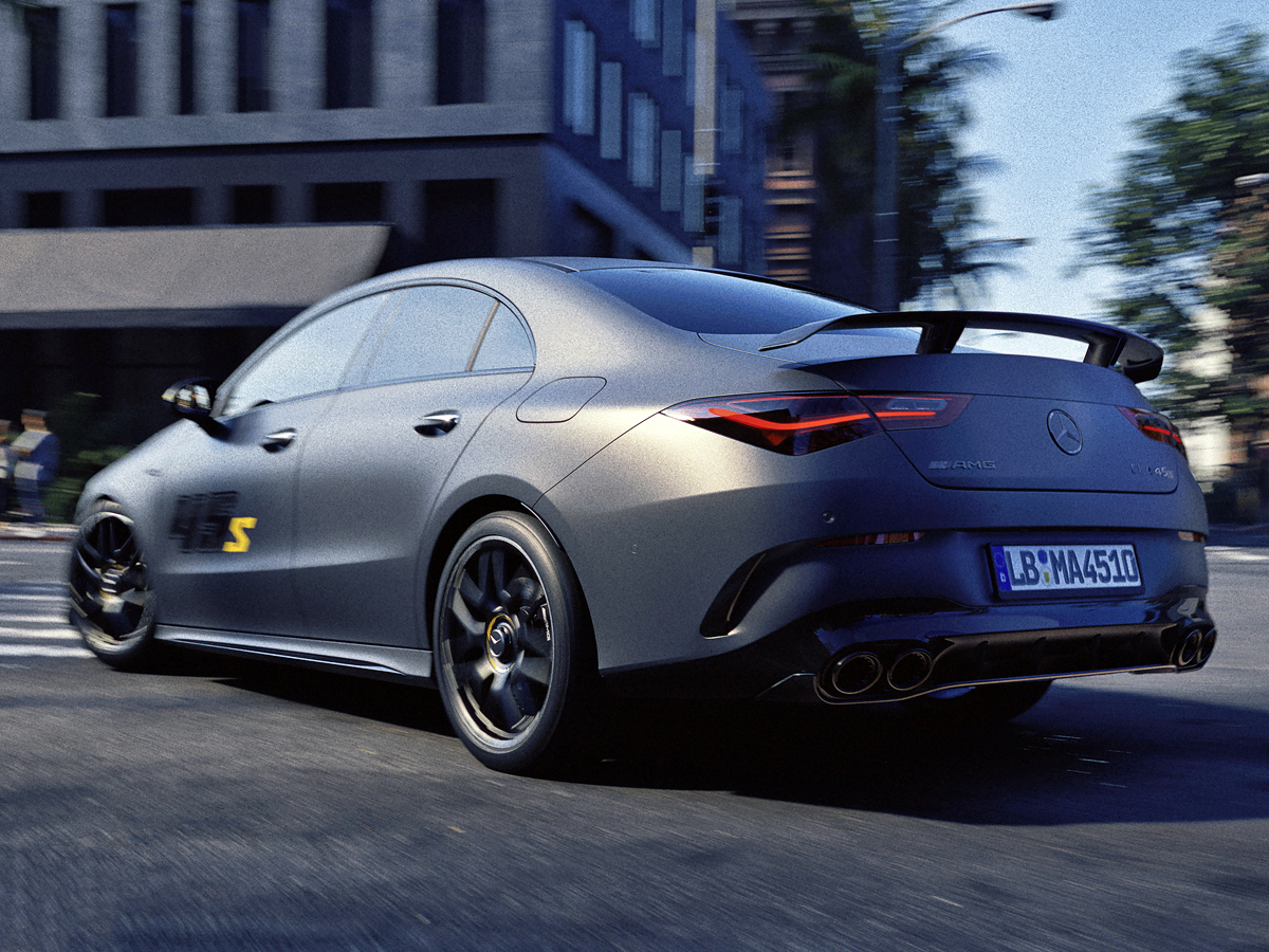 Mercedes-AMG CLA45 S Final Edition rear