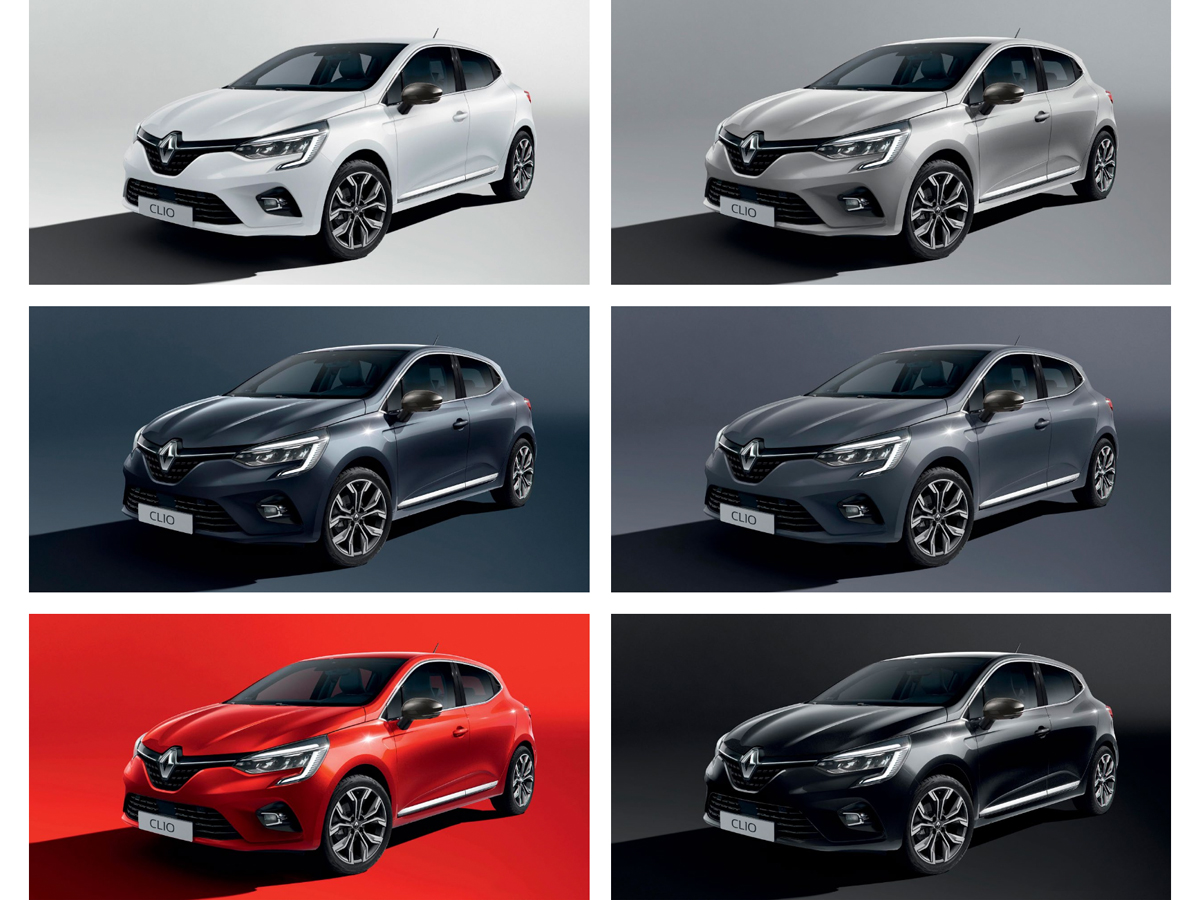 Renault Clio V colours
