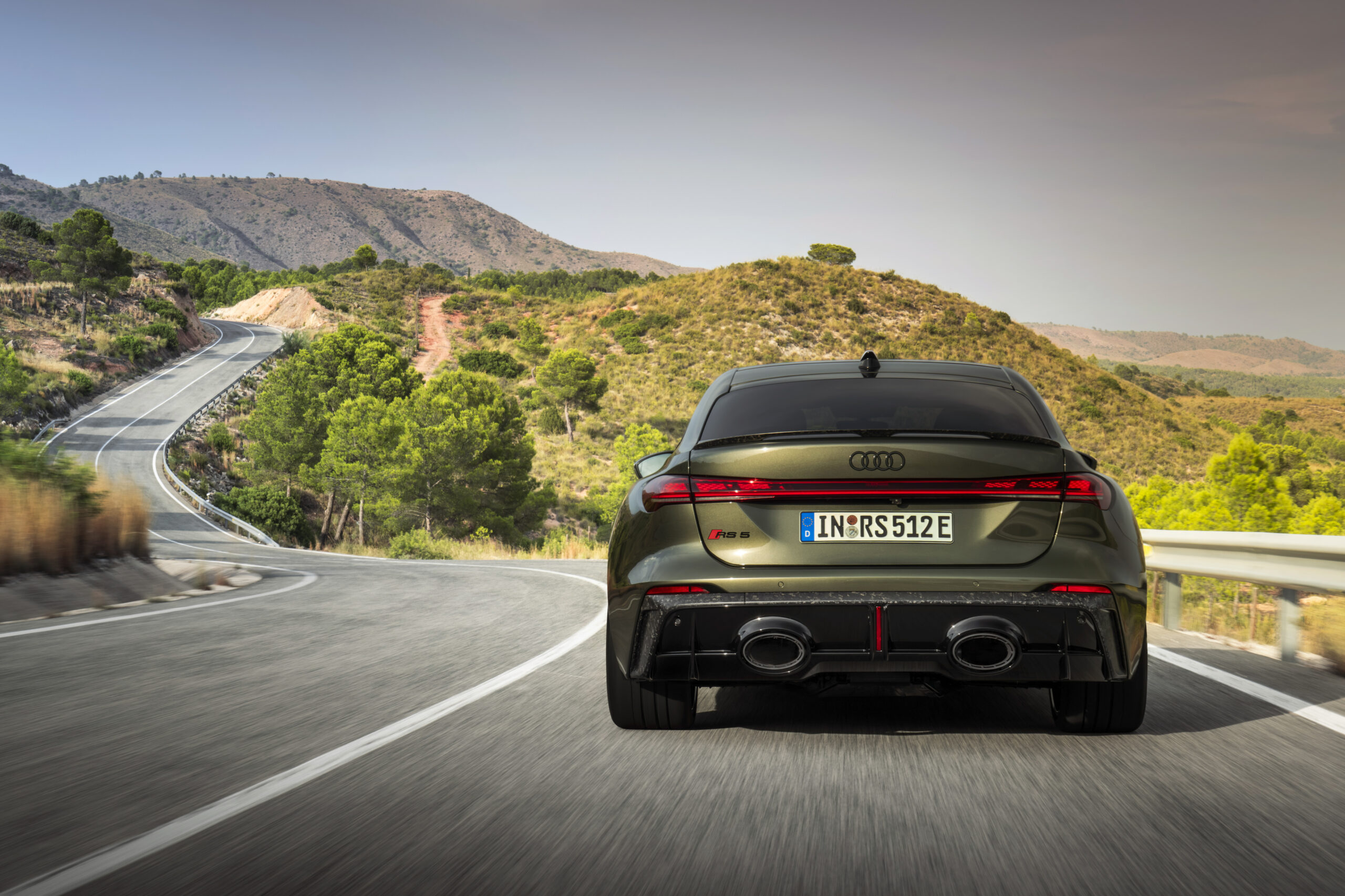 2027 Audi RS5 exhausts