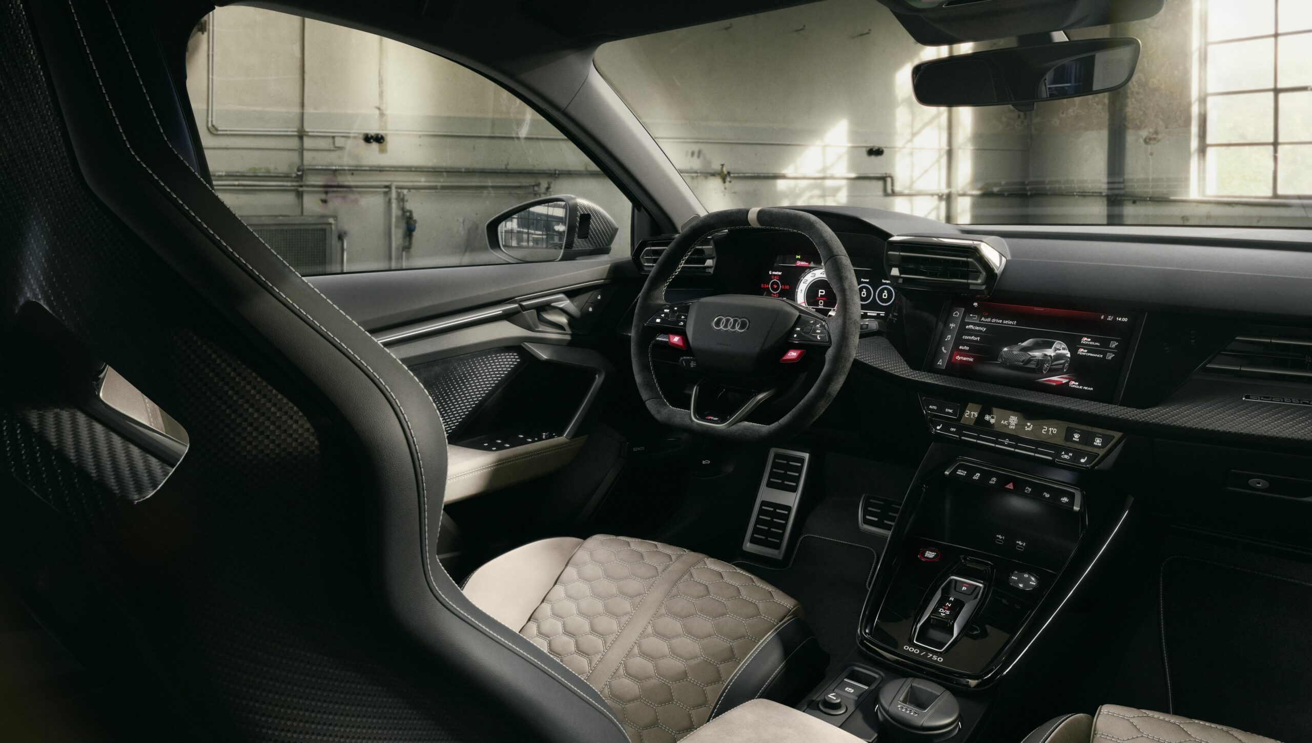 Audi RS3 Competition Limited interior