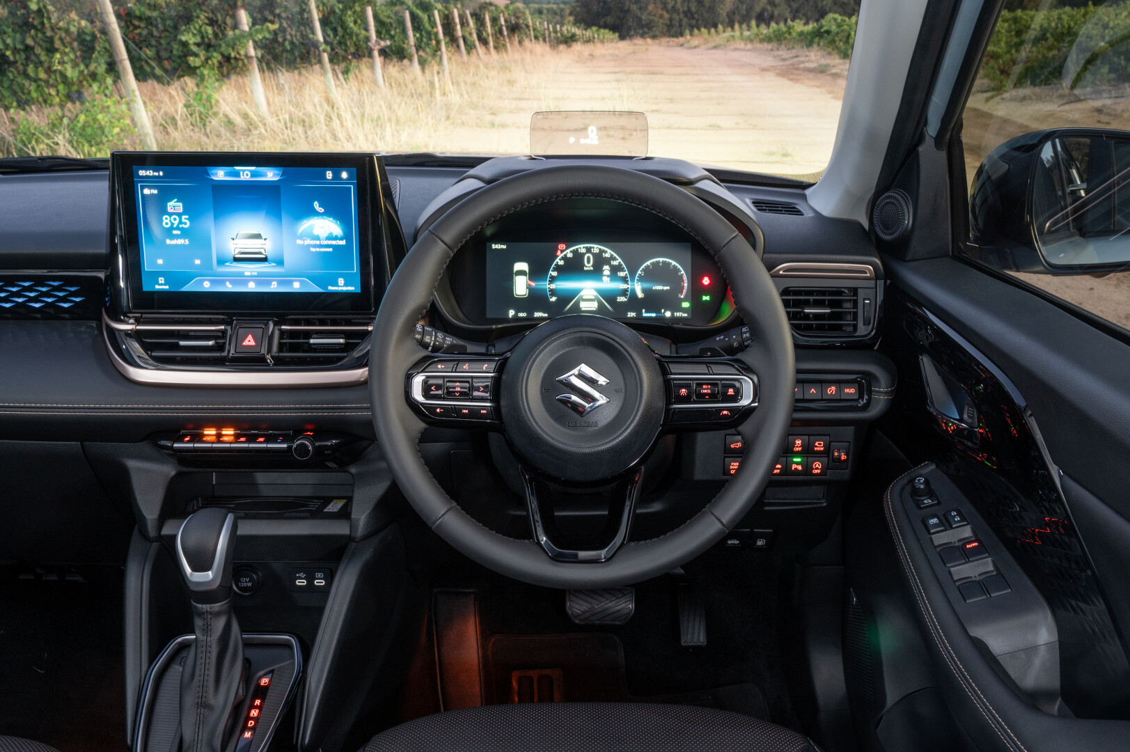 Suzuki Across interior